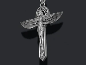 Crux Ansata pendant 3D Print Model