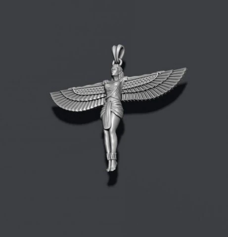 New Isis pendant 3D Print Model .c4d .max .obj .3ds .fbx .stl .blend 