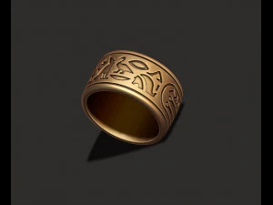 Egyptian symbols ring 3D Print Model