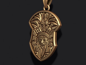 Maya pendant 3D Print Model