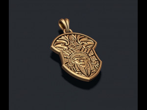 Maya pendant 3D Print Model