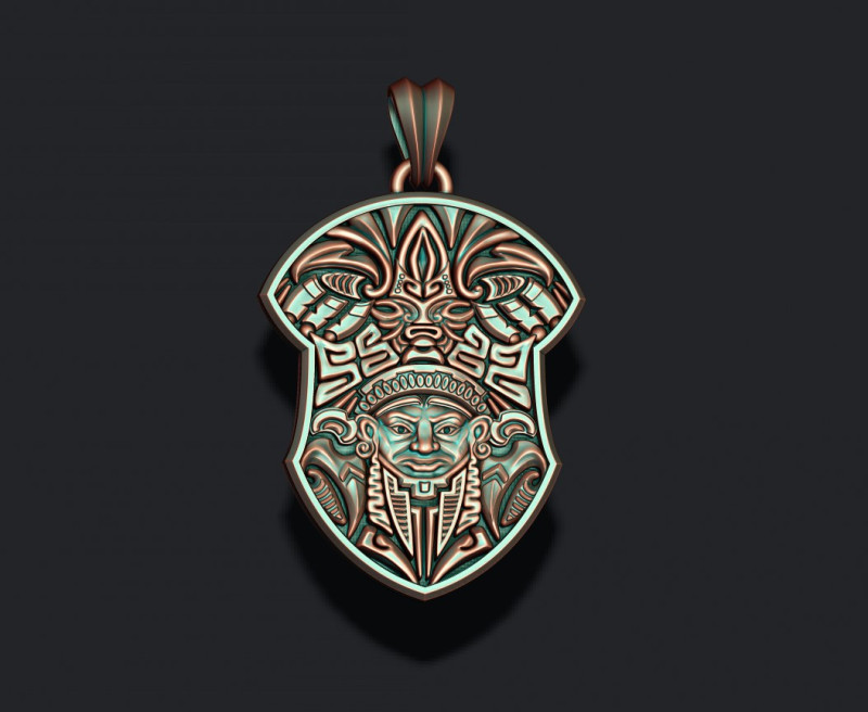 Maya pendant Modelo de Impressão 3D .c4d .max .obj .3ds .fbx .stl .blend