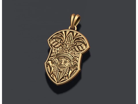 Maya pendant 3D Print Model