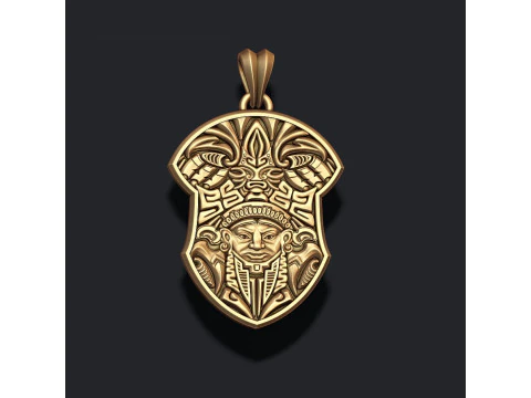 Maya pendant 3D Print Model