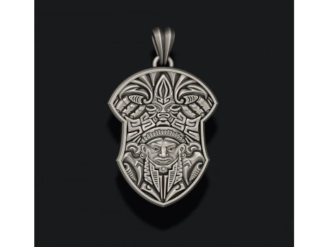 Maya pendant 3D Print Model
