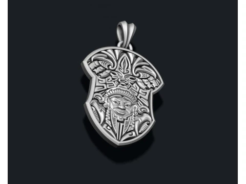 Maya pendant 3D Print Model