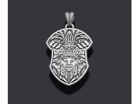 Maya pendant 3D Print Model