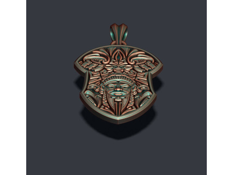 Maya pendant Modelo de Impressão 3D