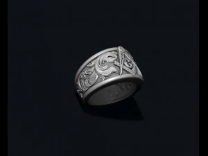 Mason ring 3D Print Model