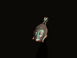 Buddha head pendant Modelo de Impressão 3D