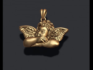 Dreaming angel v2 3D-Druckmodell