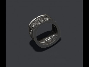 Playing cards Jacks pairs ring Modèles 3D en vedette