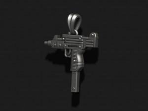 Automat uzi pendant 3D print model 3D Print Model