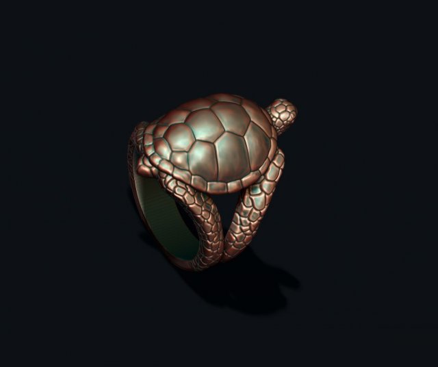 Sea Turtles Shell Ring Dish - SAADIA.ART
