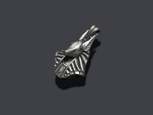 Egyptian Anubis head pendant 3Dプリントモデル