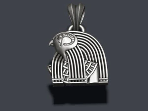 Horus pendant v2 3D Print Model