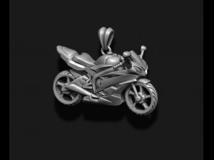 Motorcycle sport pendant Modelo de impresión 3D