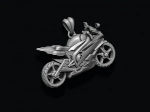 Colgante deportivo de moto Modelo de impresión 3D
