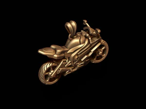 Colgante deportivo de moto Modelo de impresión 3D
