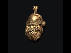 Sant Claus pendant 3D 프린트 모델