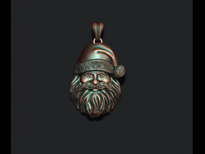 Sant Claus pendant Modelo de impresión 3D