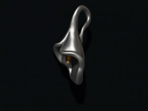 Calla Lily pendant Modelo de impresión 3D