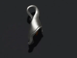 Calla Lily pendant 3D Print Model