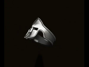 Spartan helmet ring light 3D Print Model