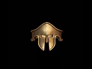 Spartan helmet ring light 3D 打印模型