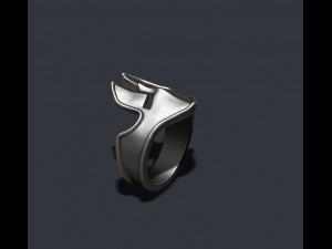 Spartan helmet ring light 3D 打印模型