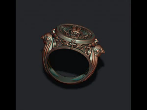 호루스 반지 3D 프린트 모델 3D 프린트 모델