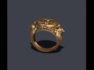 Horus ring 3D print model 3D Print Model