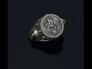 Horus ring 3D print model 3D Print Model