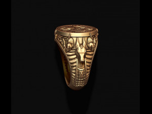 Anubis ring Modelo de impresión 3D