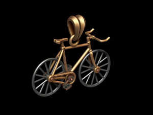 Bicycle pendant Model do druku 3D