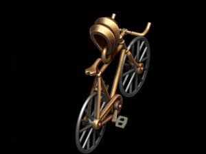 Bicycle pendant Model do druku 3D