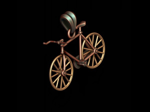 Bicycle pendant Model do druku 3D
