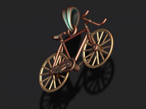 Bicycle pendant Model do druku 3D