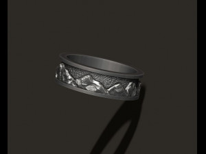 Mountains ring Modelo de impresión 3D