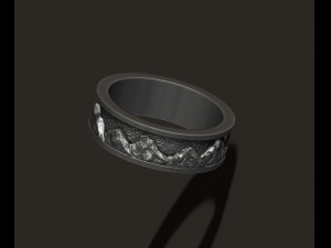 Mountains ring Modelo de impresión 3D