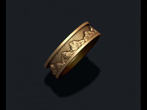 Mountains ring 3D Print Model