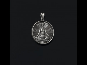 Yoga pendant Model do druku 3D