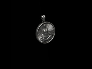 Yoga pendant 3Dプリントモデル