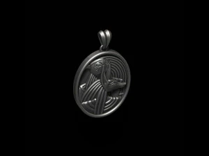 Horus Anubis pendant 3D print model 3D Print Model