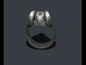 Ram sheep ring 3D print model 3D Print Model