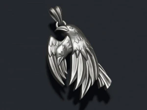 Eagle pendant 3D Print Model