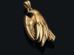 Eagle pendant 3D Print Model
