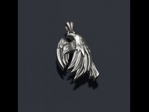 Eagle pendant 3D Print Model