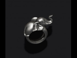Elephant ring Modèles 3D en vedette