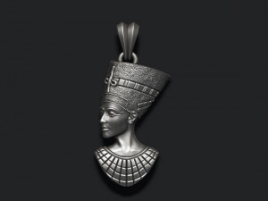 Kleopatra pendant 3D Print Model